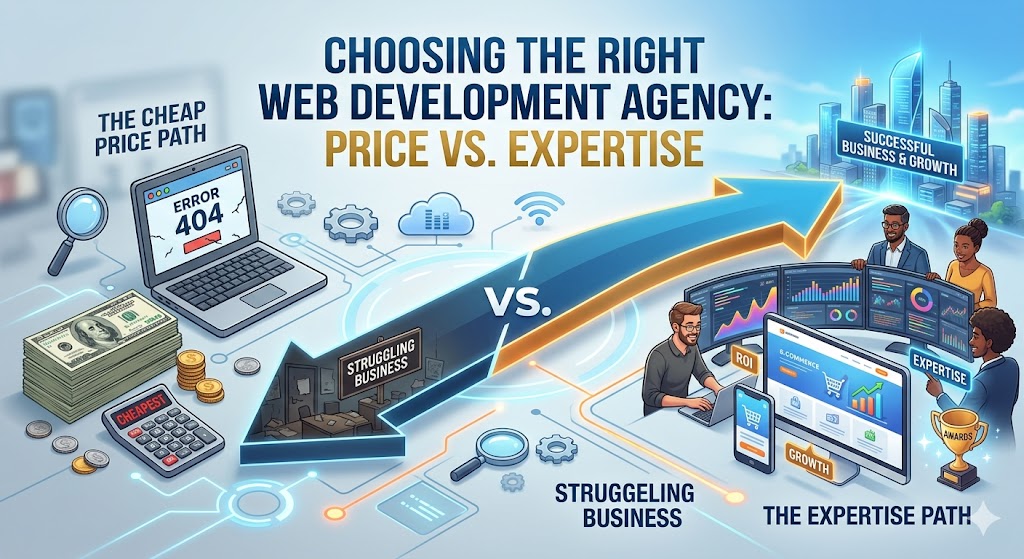 Choosing the Right Web Development Agency: Price vs. Expertise